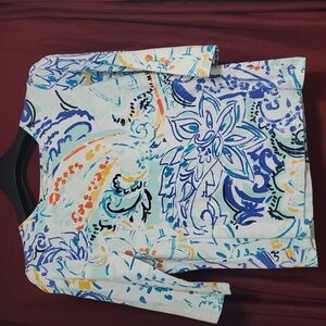 Colorful Print Women's Top